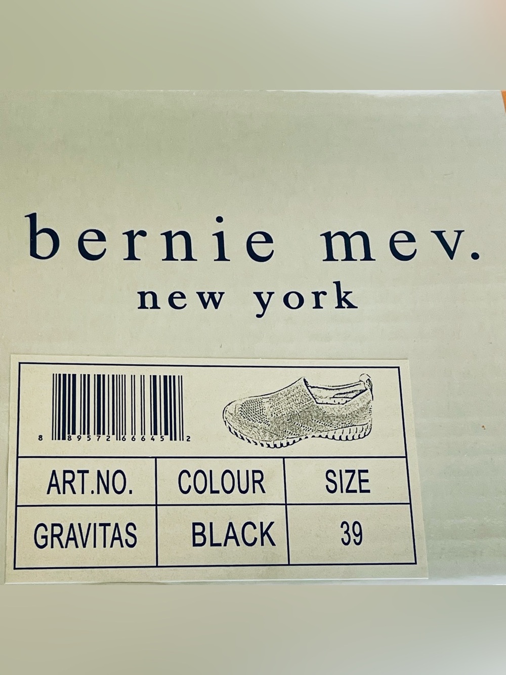 NIB BERNIE MEV NEW YORK GRAVITAS STRETCH COMFORT CUSHIONED CASUAL WOMENS SIZE 8 - Picture 10 of 12